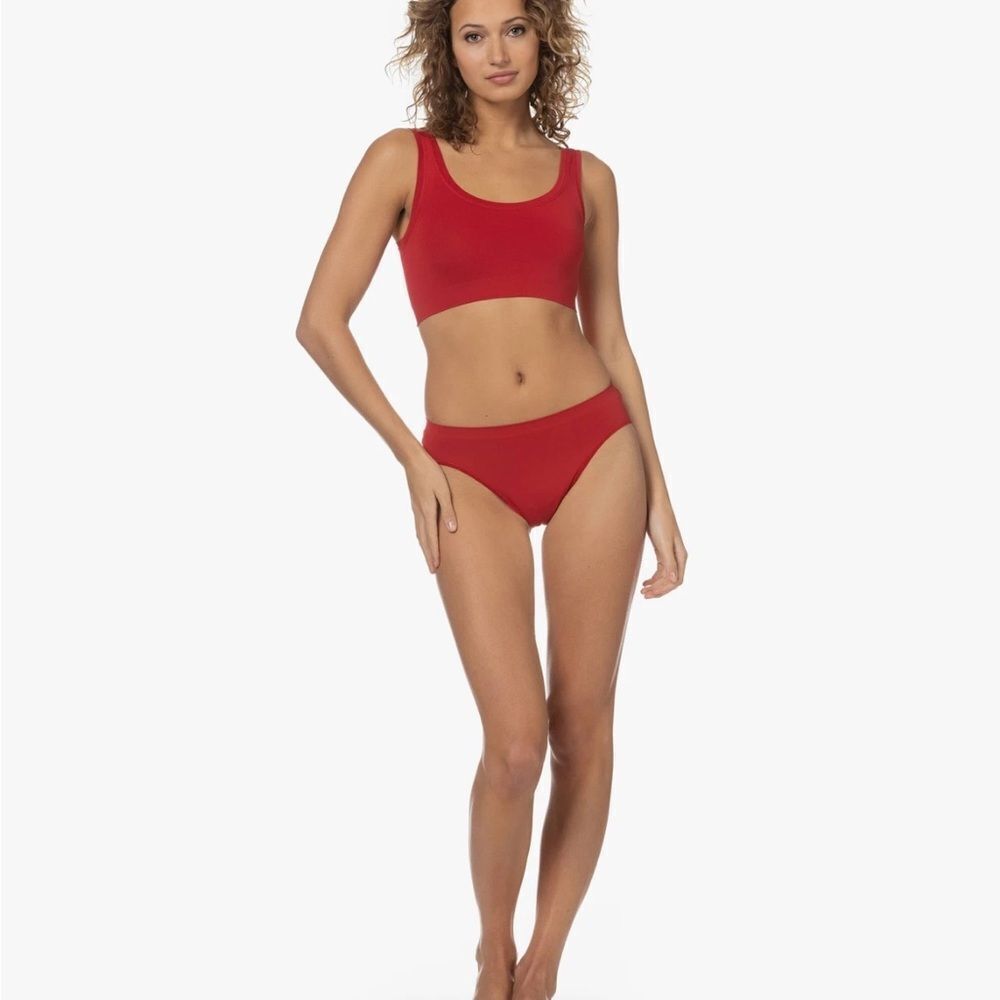 Hanro Touch Feeling Cropped Stretch-jersey Top X Small NWT $90
